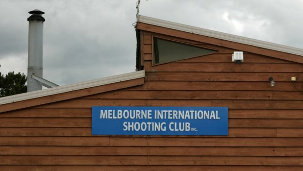 The shooting range at the Port Melbourne club was closed on November 8 for safety reasons.