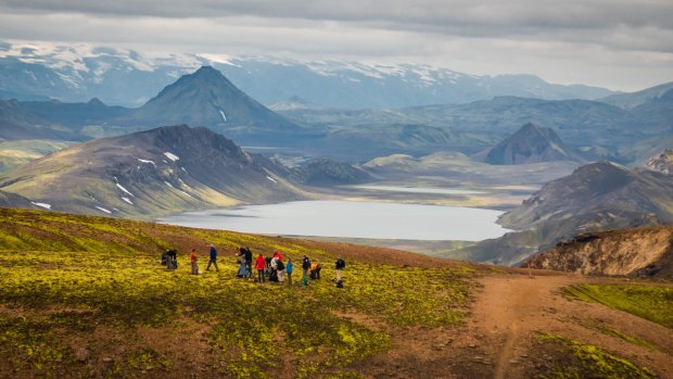 Laugavegur means 'the hot spring trail'.