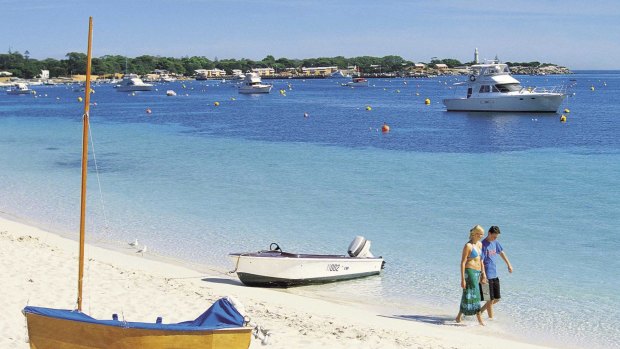 Rottnest Island looks set to reach a 30 degree max.