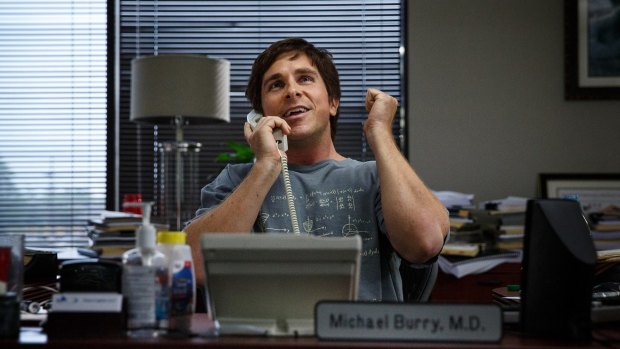 Christian Bale plays Michael Burry in <i>The Big Short</i>, which casts some of Hollywood's biggest names. 