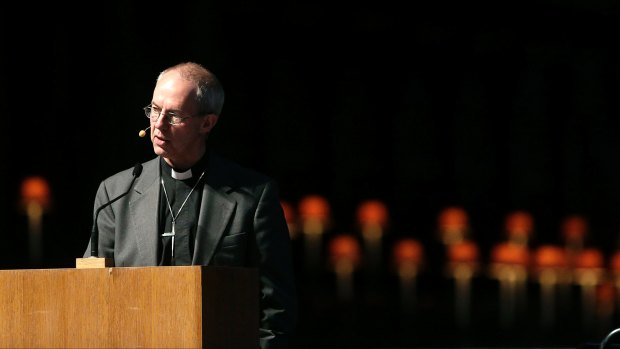 Justin Welby, Archbishop of Canterbury.