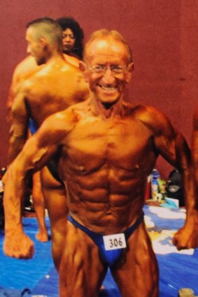 Harry Haureliuk at the Mr Olympia competition in San Francisco in 2011.