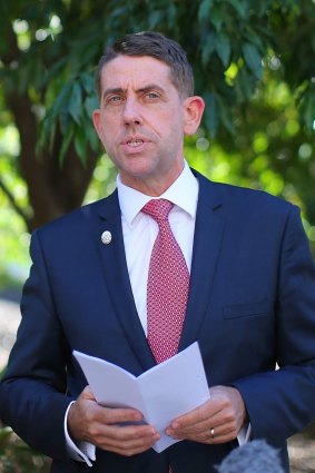 Health Minister Cameron Dick.