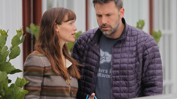 Split: Jennifer Garner and Ben Affleck.