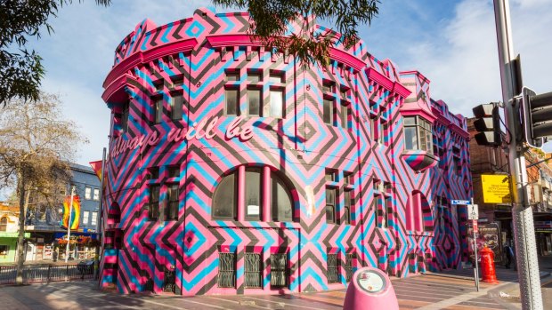 Reko Rennie's iconic Aboriginal artwork will be removed from the facade of the T2 building in Darlinghurst by the City of Sydney to prepare it for sale.