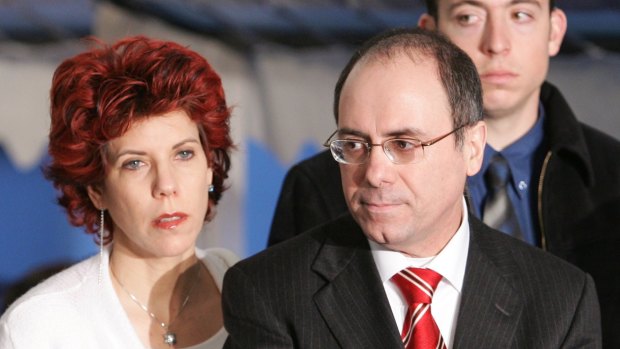 Israeli Interior Minister Silvan Shalom and his wife Judy Shalom Nir-Mozes.