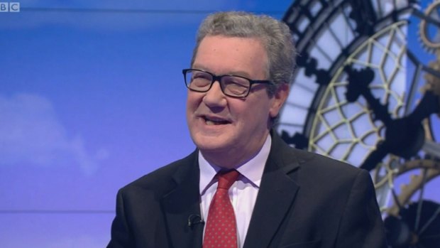 Australia's High Commissioner in London Alexander Downer.