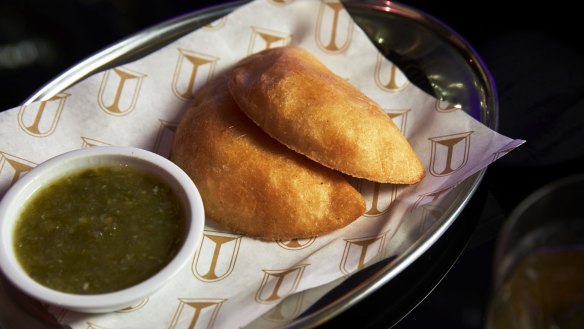 Cheese empanadas.