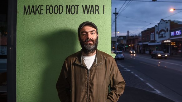 Bar Saracen owner Joseph Abboud outside his restaurant Rumi.