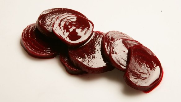 Was the inclusion of tinned beetroot slices originally a prank?