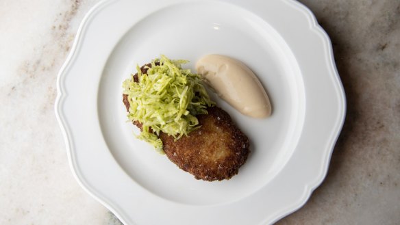  Mussel schnitzel at Ursula's 