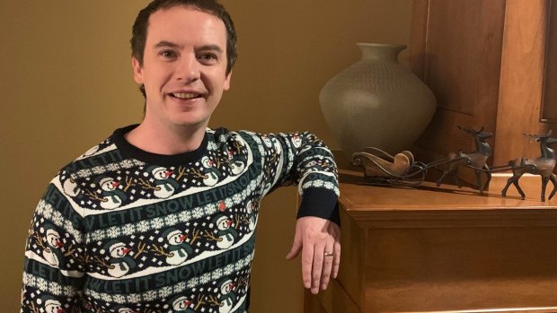 Vic Naughton will leave Canada for Australia on Christmas Eve, arriving on Boxing Day and missing Christmas Day entirely. But he'll still wear his Christmas jumper on the flight.