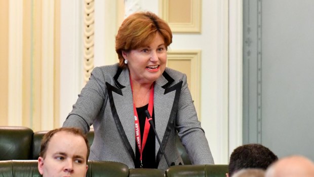 Backbencher Jo-Ann Miller unleashed on her own government in State Parliament this week.