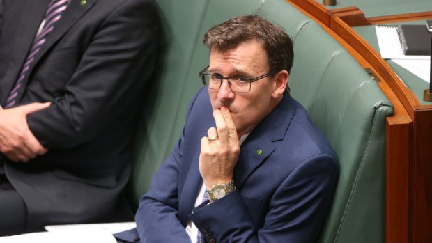 Missing minister: Alan Tudge was notably absent while the robo-debt crisis grew.