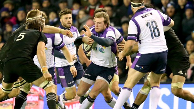 Stuart Hogg's pace and movement was unmistakably thrilling against the All Blacks.