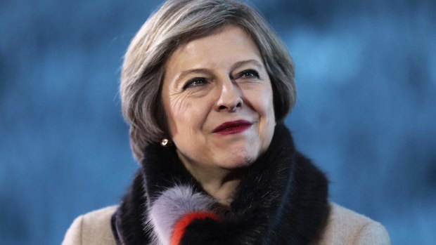 British Prime Minister Theresa May.