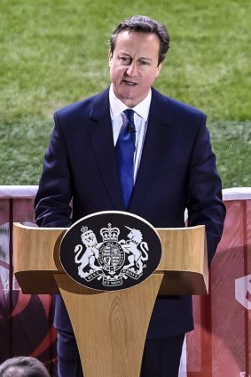 Prime Minister defends British security services: David Cameron.