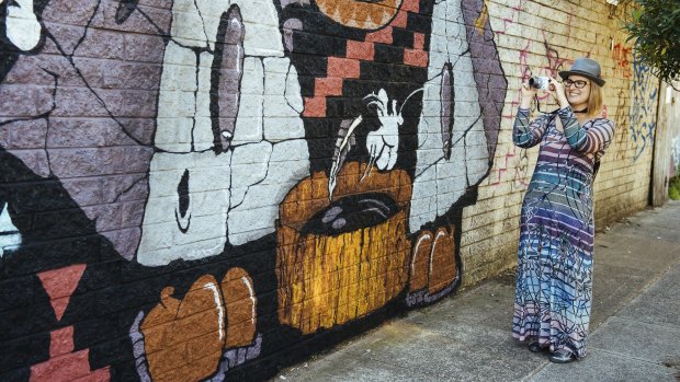 Perfect Match pairs artists with home owners seeking a splash of colour on their outdoor walls. Now Sydneysiders can peruse the resulting public art on a guided photography tour.
