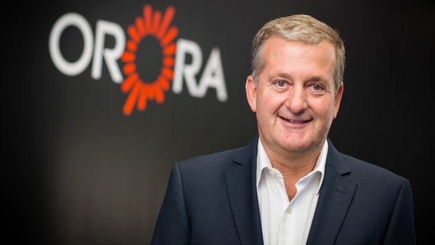 Chief executive Nigel Garrard says Orora's North American sales now make up more than 50 per cent of total sales.