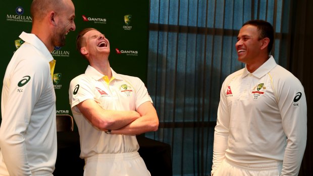 On the inside: Usman Khawaja (right) never felt he was out of the Australian side.