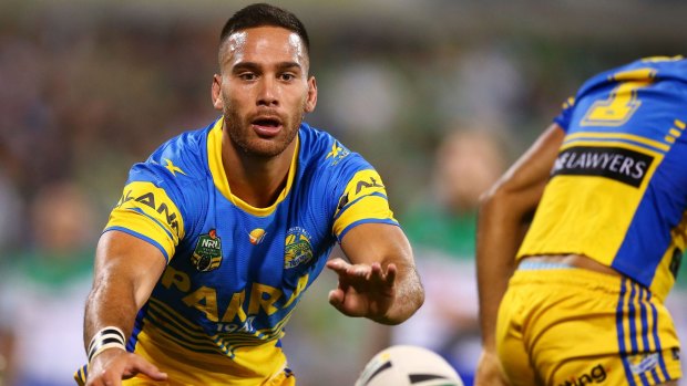 Confident: Corey Norman believes the Eels will be a force at the back end of the season.