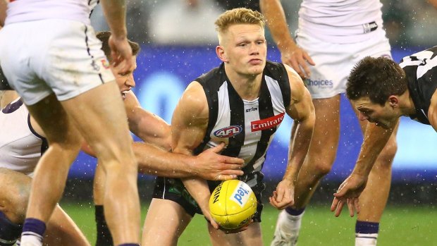 It's been a gloomy season for Magpies fans, but watching Adam Treloar, formerly of GWS, has been a silver lining.