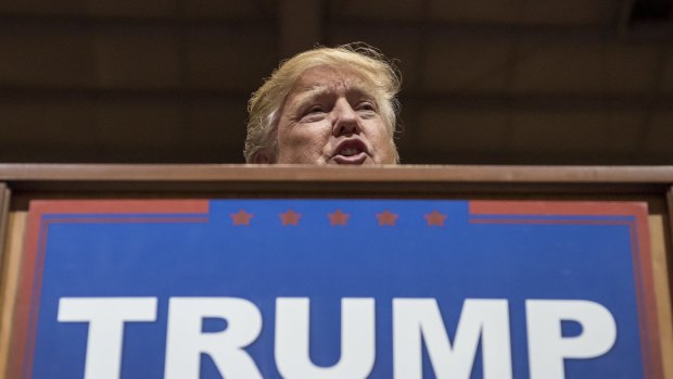 Donald Trump is looking harder to reach for his Republican rivals.