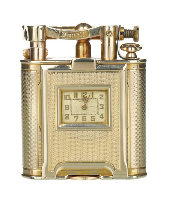 An early 1920s Unique model with inset clock.