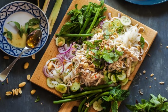 Serve this noodle dish on a platter for everyone to help themselves (or in individual bowls).
