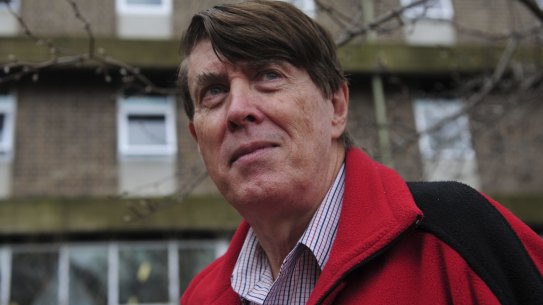 John XXIII College head and CEO Geoff Johnston outside the college on the grounds of the ANU last year.