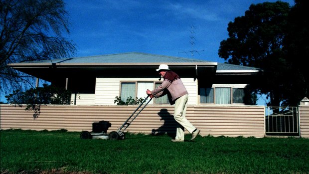Research shows about 15 per cent of retirees are renting property and about 8 per cent are still paying off a mortgage.