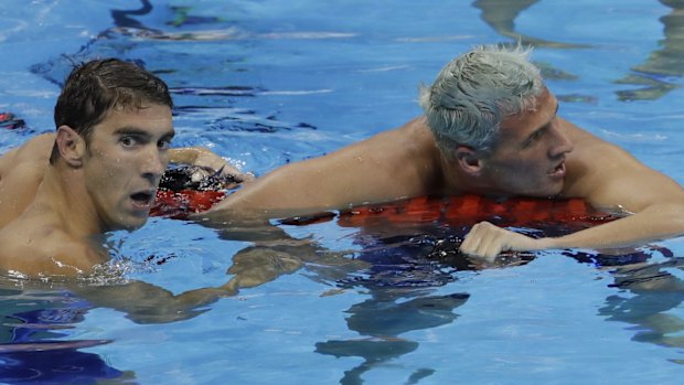 "This is a special one to both of us," Michael Phelps said of Ryan Lochte.