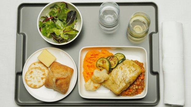 While you enjoy (or don't) your meal in economy class, the pilots will be eating something different.