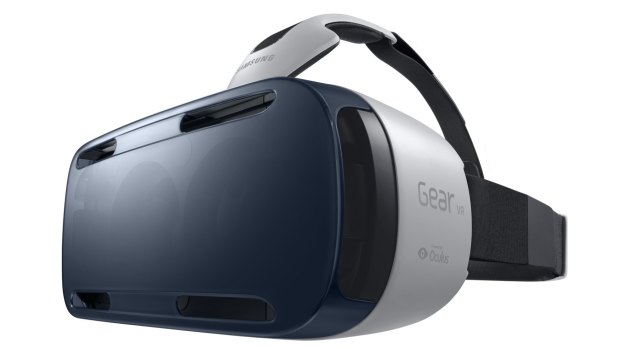 Samsung's Gear VR: guaranteed to make you popular at parties.
