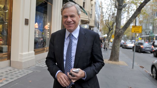 Michael Kroger is on track to become the Liberal Party's state president.