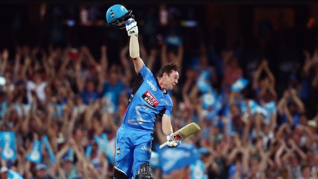 Big pay-day? Travis Head of the Adelaide Strikers could be in line for big money in the Indian Premier League.