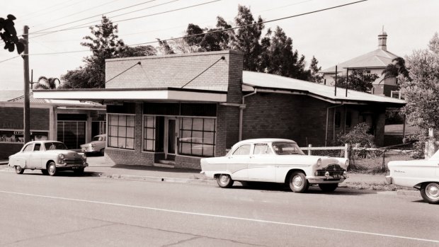 The toy shop and residence on Cavendish Road, Coorparoo, pictured before the murders.