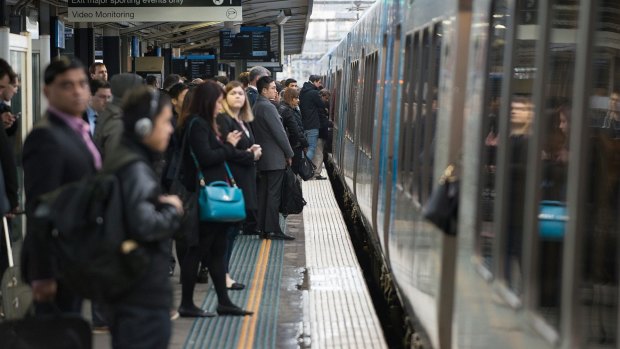 Storm damage has suspended trains on the Hurstbridge and South Morang lines.