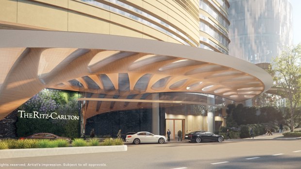 FJMT has been awarded the design for the new Ritz-Carlton hotel at The Star casino, sydney