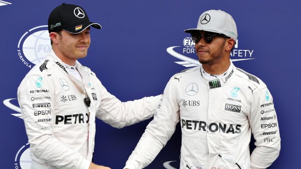 Cloudbursting: Weather could be the decider when Nico Rosberg and Lewis Hamilton meet in Brazil.
