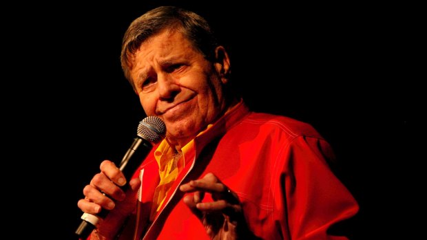 Jerry Lewis, in Sydney for the muscular dystrophy family day at Star City, 2009. 
