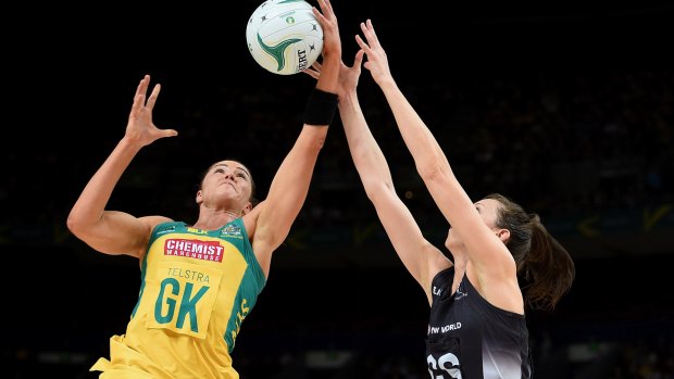 Huge loss: Australia will have to do without imposing goalkeeper Sharni Layton at the upcoming Quad Series.