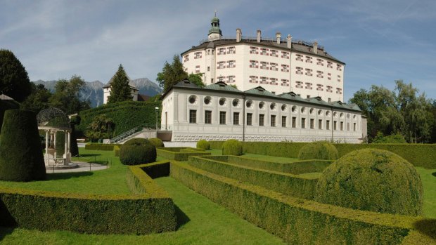Innsbruck Schloss Ambras in Austria. 