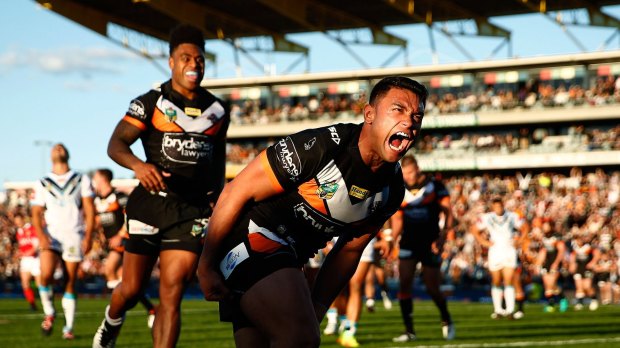 Reunited: David Nofoaluma appears destined to link up with Ivan Cleary at Wests Tigers.