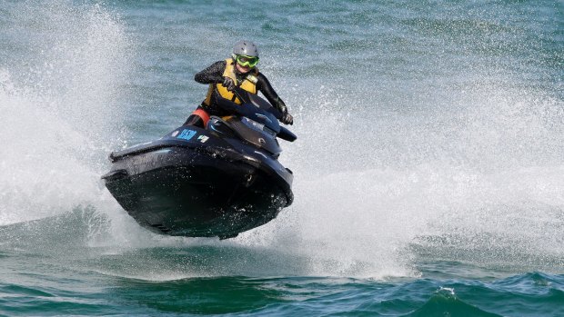 Longterm jet ski rider George Marquis says riders need to 'obey the law and get out and have lots of fun'.