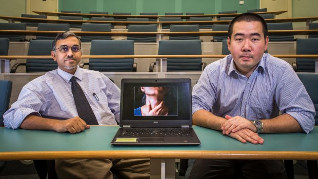 Lead researchers: Suhail Doi (left) and Luis Furuyi-Kanamori.