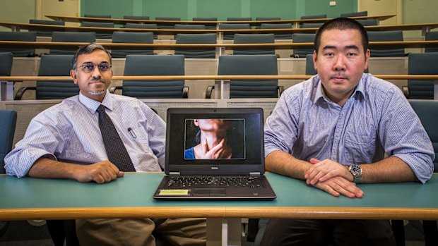 Lead researchers: Suhail Doi (left) and Luis Furuyi-Kanamori.