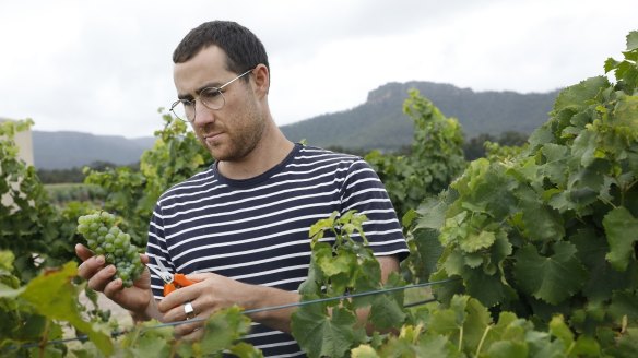 Hunter Valley winemaker Ollie Margan.