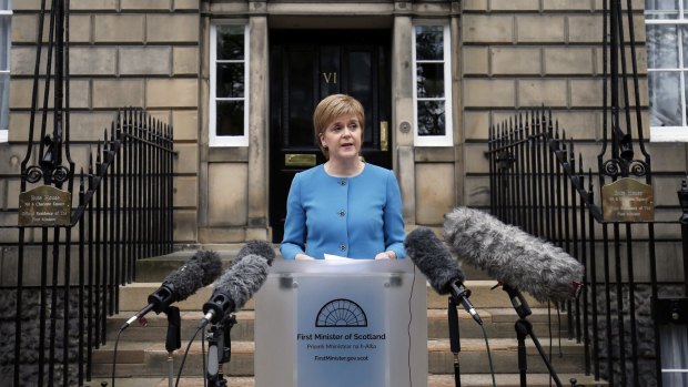 Scotland's First Minister Nicola Sturgeon says her government will open direct talks with the EU.