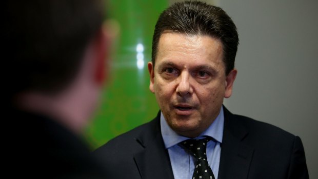 "I've brought the big parties together – their duopoly is under attack.": Nick Xenophon.